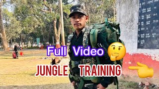 Fauji training video 16012024 Kal se Jungle training start ho jayega army police trening [upl. by Kendricks]