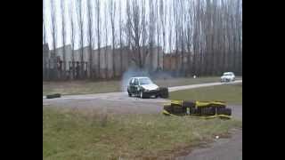 drifting citroen ax proto pista bugatti campogalliano [upl. by Annis]