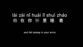 Chinese Song Lyrics  xué māo jiào 学猫叫 Learn to Meow with English Pinyin and Chinese Characters [upl. by Assen272]