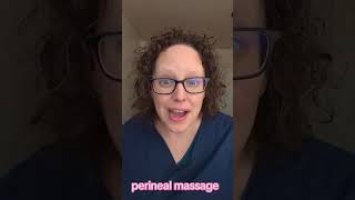 perineal massage can help prevent larger tears heres how [upl. by Langbehn]