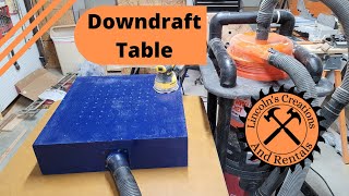 How to Make a Downdraft Table from Scraps [upl. by Notyalc76]