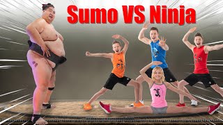 Ninjas VS Sumo The Complete Challenge [upl. by Zeba]