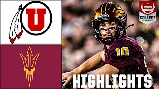 Utah Utes vs Arizona State Sun Devils  Full Game Highlights  ESPN College Football [upl. by Aguie]