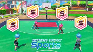 High Level SRankers Basketball Match｜NintendoSwitchSports [upl. by Iarahs]