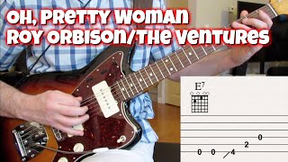 Oh Pretty Woman Roy OrbisonVentures cover [upl. by Hachmin]