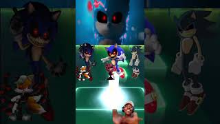 Dark Sonic EXE vs Tails EXE vs Demon Sonic EXE vs Amy Exe vs Sonic EXE x Coffin Dance Tiles Hop sho [upl. by Oberstone]