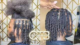 QTHEBRAIDER Double Strand Twist VERY DETAILED Male Edition [upl. by Straus884]