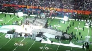 Madonna Super Bowl 2012 PreJam [upl. by Yttiy851]