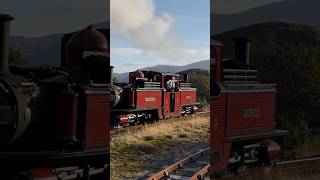 Fairlie locomotive at DDUALLT with slate wagons  Watch till end for a surprise [upl. by Duster]