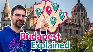 Budapest Areas Explained Where to Stay and What are the Attractions  Hungary Travel Guide [upl. by Adiel]