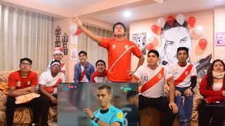 Peru vs Nueva Zelanda VUELTA  REACCIONES DE HINCHAS PERUANOS  Mundial de Rusia 2018 [upl. by Eiuqnom]