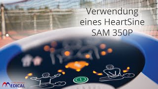 Anleitung Halbautomatischer HeartSine samaritan® 350P AED [upl. by Odlabso]