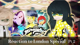 MLB React To London Special  Part 22  Gacha Club  Gacha React [upl. by Luciano]