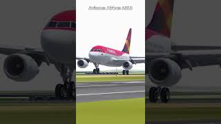 Stunning Avianca A318 Landing at Bogotas El Dorado in Infinite Flight shorts [upl. by Cirdes703]