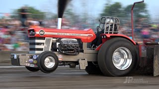 OSTPA Tractor amp Truck Pulling 2021 Ottawa County Fair  Oak Harbor OH  5 classes [upl. by Lombard]