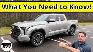 2022 Tundra Limited Review Everything You Need to Know [upl. by Dranyam]