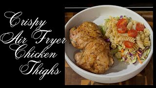 Crispy Air Fryer Chicken Thighs [upl. by Odlanir]