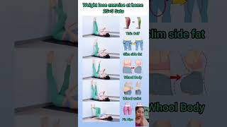 Weight loss exercises at home part 157yoga weightloss fitnessroutine short [upl. by Leirua]