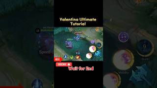 Valentina Ultimate Tutorial mobile legends ml2b valentina tutorial mobilelegends mlbb [upl. by Gilbertson]