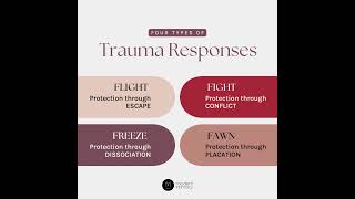 Four types of trauma responses – Fight Flight Fawn Freeze [upl. by Llenil]