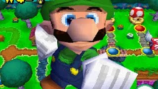 New Super Mario Bros DS  Giant Luigi Hack [upl. by Adlecirg543]