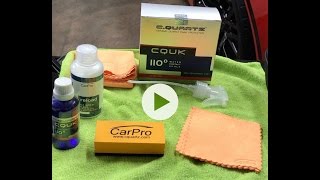 CarPro CQuartz UK Application Tutorial [upl. by Arabella161]