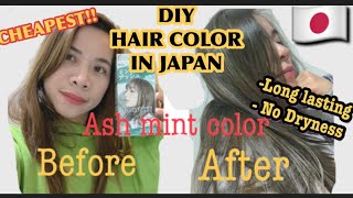 DIY HAIR COLOR JAPAN [upl. by Hgielrebma]