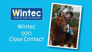 Wintec 500 Close Contact saddle [upl. by Lenhard]