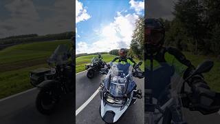 Passing an old Motorcycle with sidecar Boxer Sound raw automobile bmwr1200gsa asmr [upl. by Orsini]