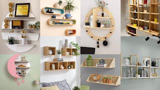 Top wooden wall shelves designs ideasModern wall shelves design [upl. by Caassi652]