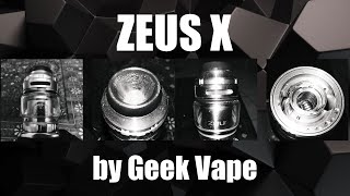 ZEUS X RTA by Geek Vape [upl. by Horner]