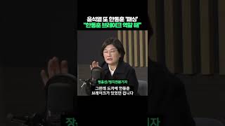 윤석열 대통령 또 한동훈 패싱 quot한동훈 명태균 브레이크 역할 해quot shorts [upl. by Tinaret]