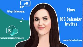Microsoft Flow ICS Calendar Invites [upl. by Norbel355]