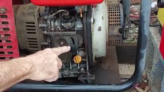 How to start and shut down Yanmar diesel generator with battery and push button [upl. by Zedekiah319]