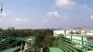 Incredible Hulk Roller Coaster at Islands of Adventure Universal Orlando FL 2014 [upl. by Eceinehs151]