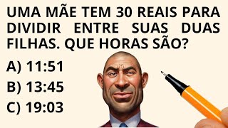 🔥7 QUESTÕES DE RACIOCÍNIO LÓGICO PARA DESTRAVAR SEU CÉREBRO🧠 NÍVEL 1 [upl. by Ainimre]