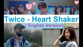 Twice  Heart Shaker English Cover by Angelyn amp Lloyd Griffiths new version [upl. by Telrats]