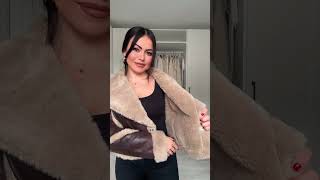 SHEIN JACKETS 🤎 you like it shein sheinhaul jackets [upl. by Harihs]