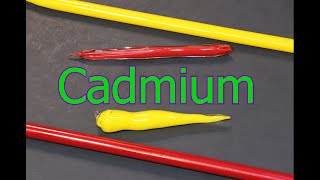 Cadmium Color  Lampworking Techniques [upl. by Modie]