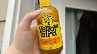 No bullshit hot sauce reviews habanero sauce by yellow bird [upl. by Blackwell]