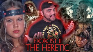 Exorcist II  The Heretic 1977 WORST Sequel Of All Time FIRST TIME WATCHING REACTION Horror [upl. by Adnic]