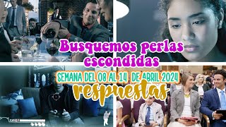 BUSQUEMOS PERLAS ESCONDIDAS SEMANA DEL 08 AL 14 DE ABRIL 2024  SALMOS 26 AL 28 [upl. by Dronski]