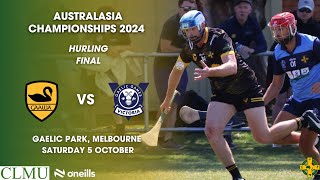 Australasia Championships 2024  Hurling Final [upl. by Dollar]