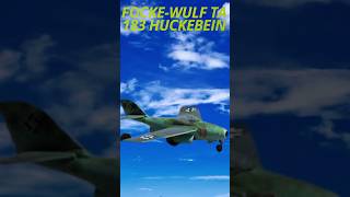 FighterFockeWulf Ta 183 Huckebein – Germany’s Jet Prototype militaryjet militaryaircraft [upl. by Yud]