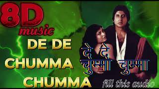 8d music  Chumma Chumma 8d song  Amitabh Bachchan  8dmusicmixer  चुम्मा चुम्मा 8d audio [upl. by Gunnar]