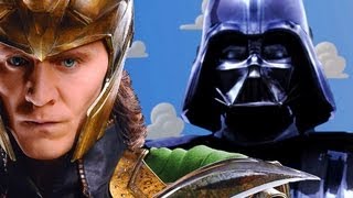 Darth Vader and Loki  Star Wars Disney Villains [upl. by Adnolahs]