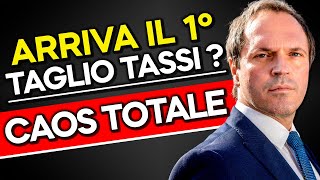 Arriva il primo taglio dei Tassi Sale la PAURA tra gli Investitori [upl. by Arch578]