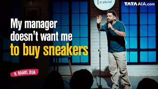 Rahul wants more sneakers  Tata AIA Life Insurance x Rahul Dua [upl. by Devora]