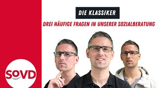 Die Klassiker Drei häufige Fragen aus unserer Sozialberatung [upl. by Elnar]