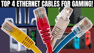 TOP 4 ETHERNET CABLES FOR GAMING  HOME NETWORKING BASICS 2024 [upl. by Ametaf]